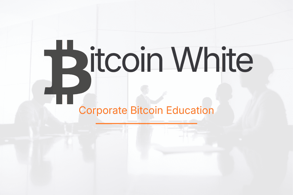 Bitcoin White - Corporate Bitcoin education and financial literacy training for businesses in India