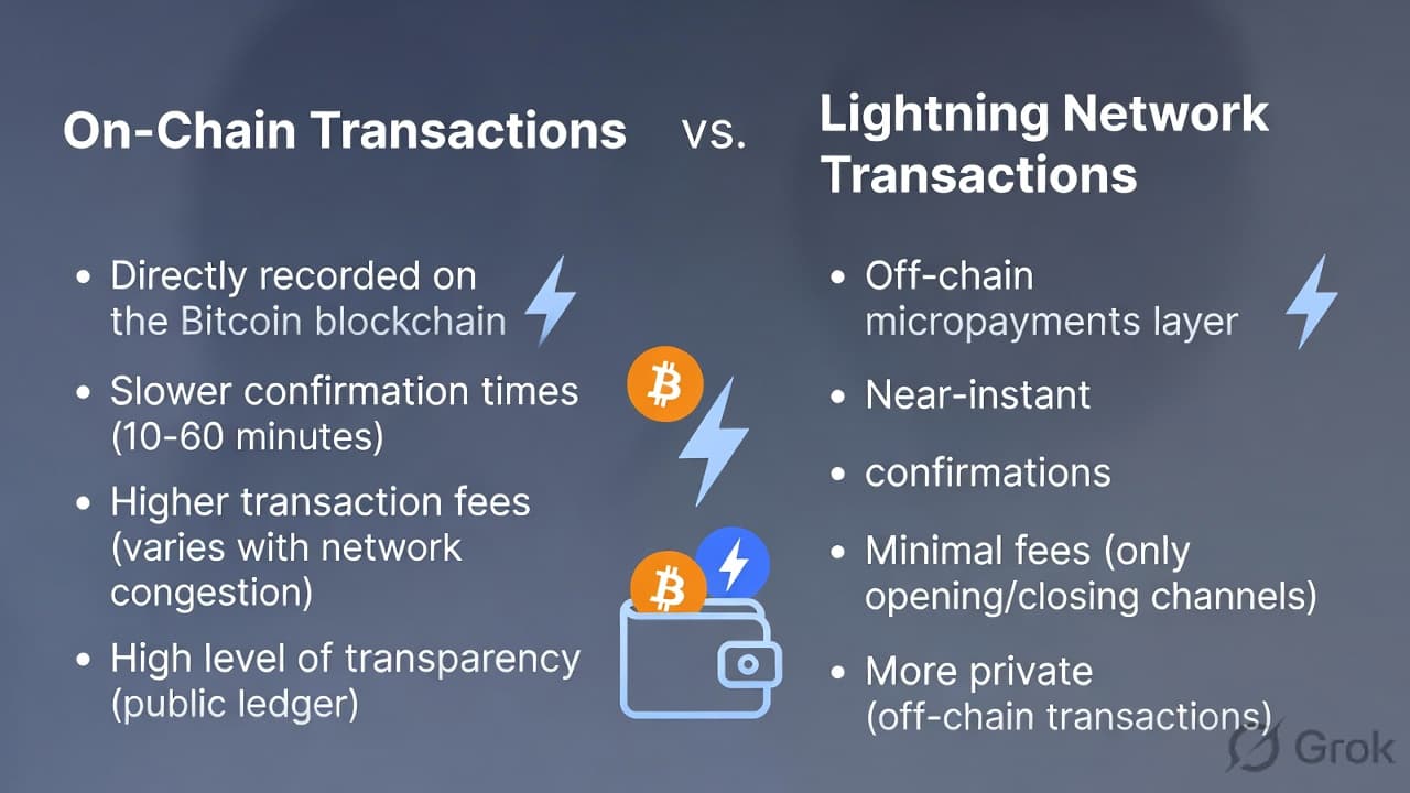 From On-Chain to Lightning: Optimizing Your Bitcoin Transactions