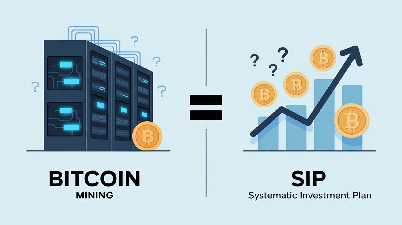 Bitcoin Mining = SIP: Turn electricity bills into automatic Bitcoin stacking like a Systematic Investment Plan – profitable mining strategy 2026